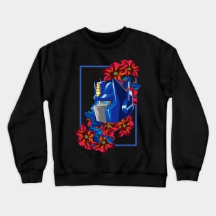 Floral meets Metal Prime Crewneck Sweatshirt